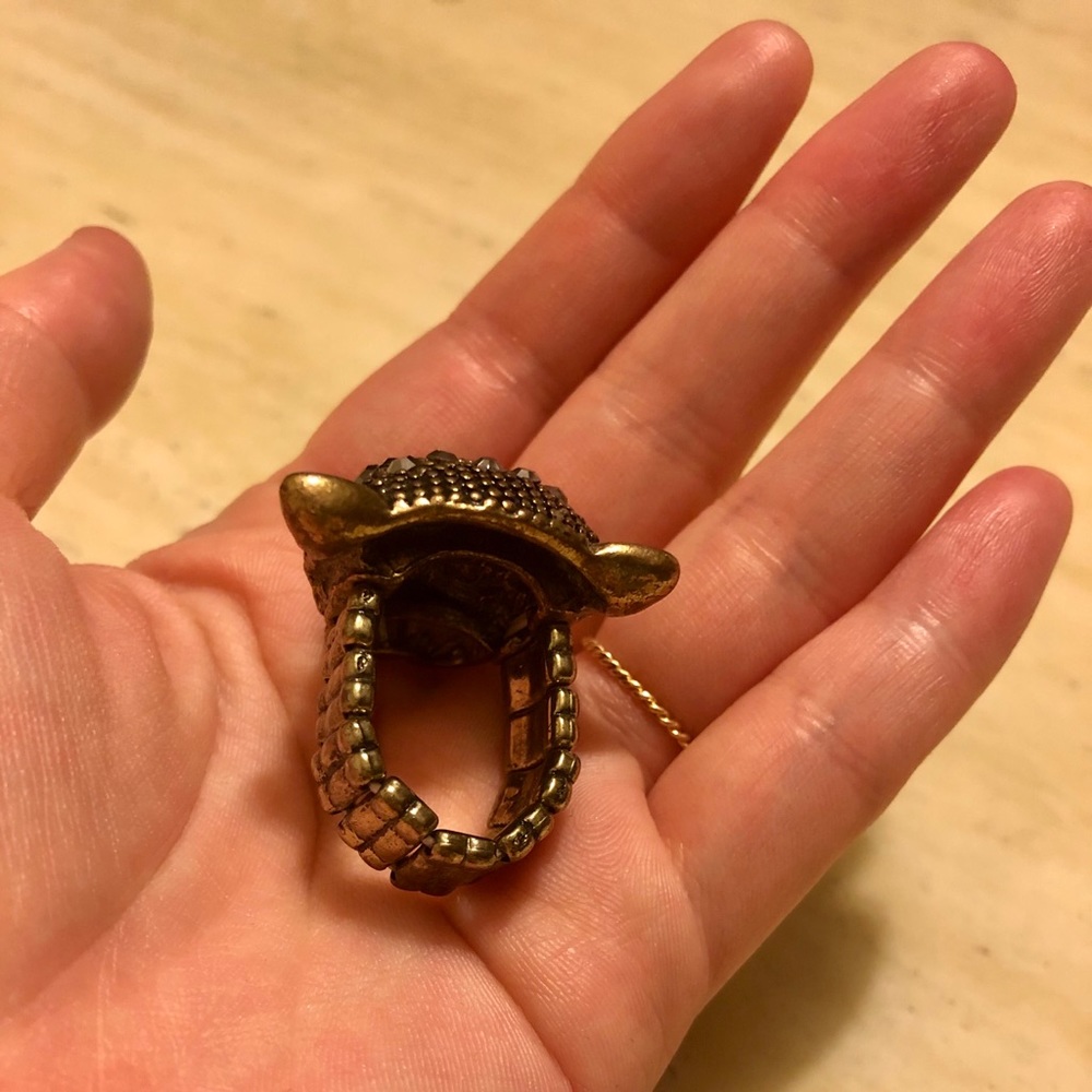 New Cart1er Style Crystal Fashion Ring - Picture 6 of 6